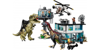 LEGO JURASSIC WORLD Giganotosaurus & Therizinosaurus Attack 2022